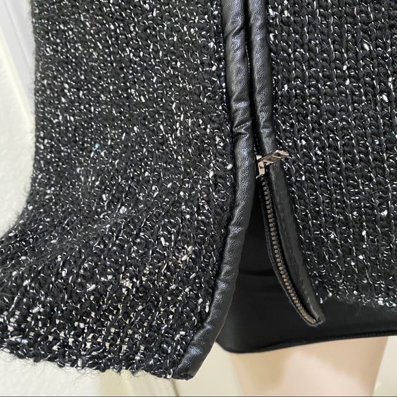 Michael Stars Wool Blend Back Zip Sweater M - Picture 9 of 12